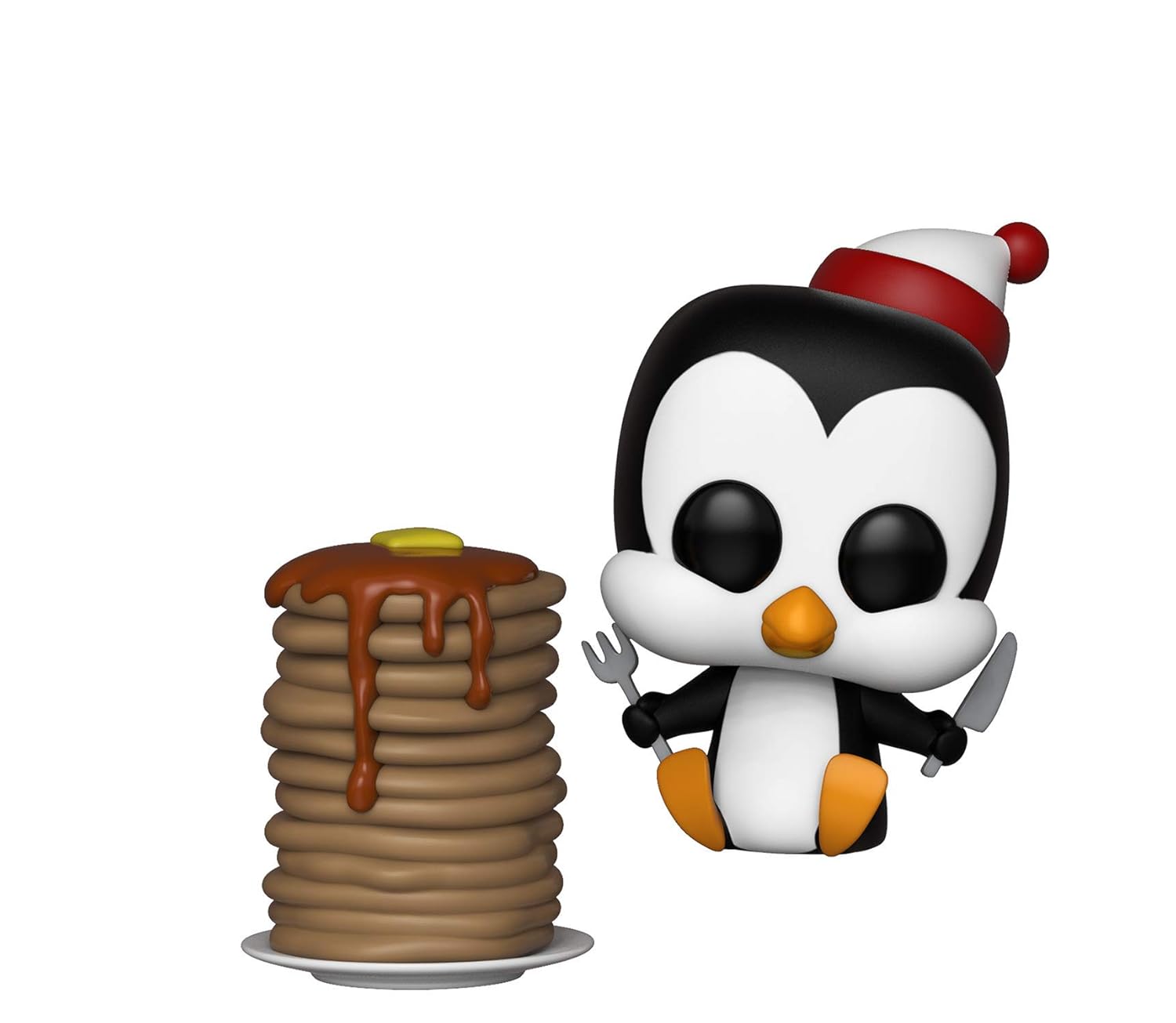 funko pop 动画:chilly willy - chilly w/ pancakes 可收藏公仔,多色